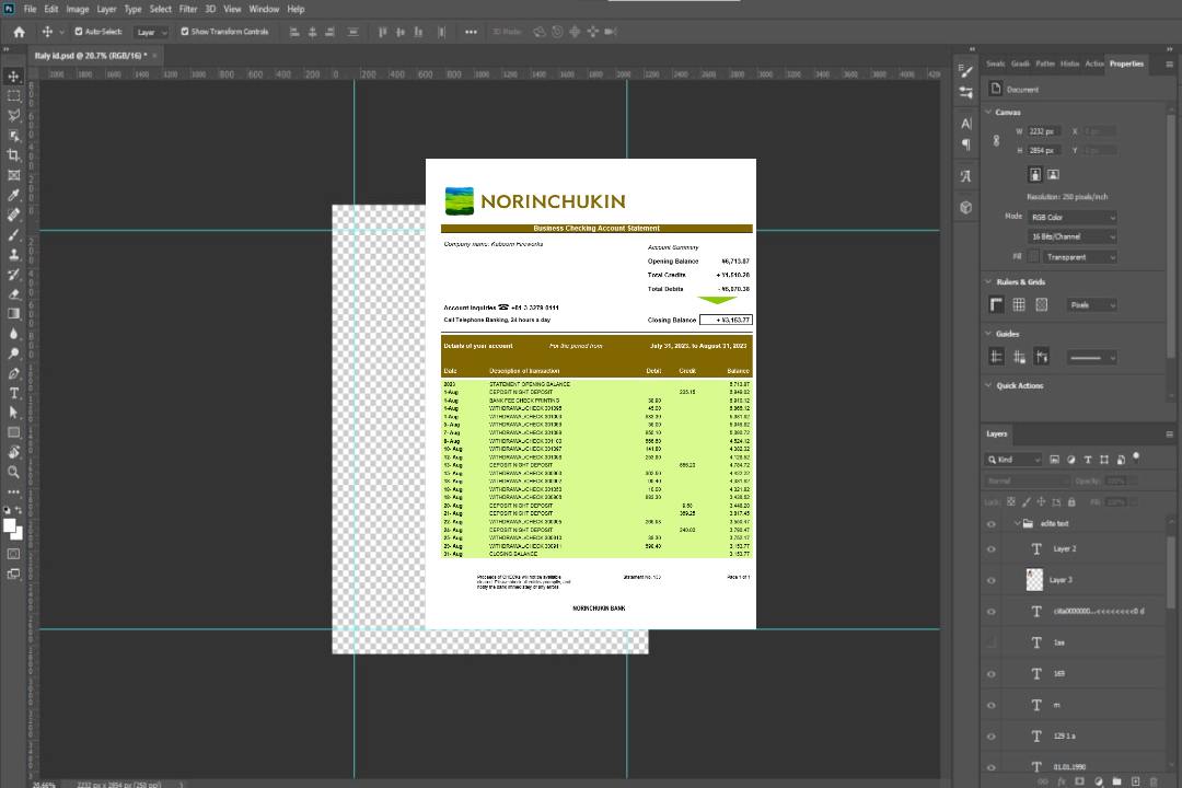 Modèle Word et PDF de déclaration d'entreprise de la Norinchukin Bank template Modèle Word et PDF de déclaration d'entreprise de la Norinchukin Bank template